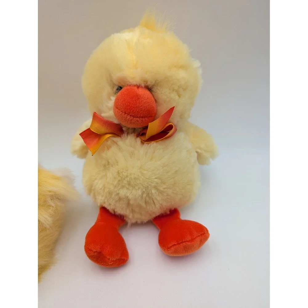 Russ Plush Waddles Chirples Duck Chick Lot Yellow Orange Easter Ducklings‎